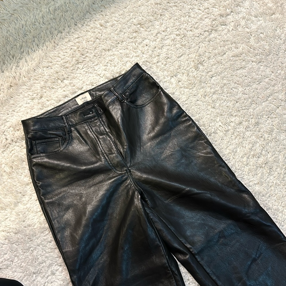 Black leather pants. Great condition. Worn once